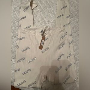 Skims logo pointelle leggings